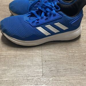 Adidas Kids Blue and White Sneakers